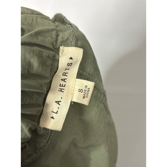 L.A. Hearts by Pacsun Women's Green Cargo Mini Skirt Size S Gorpcore Y2K - Picture 3 of 4